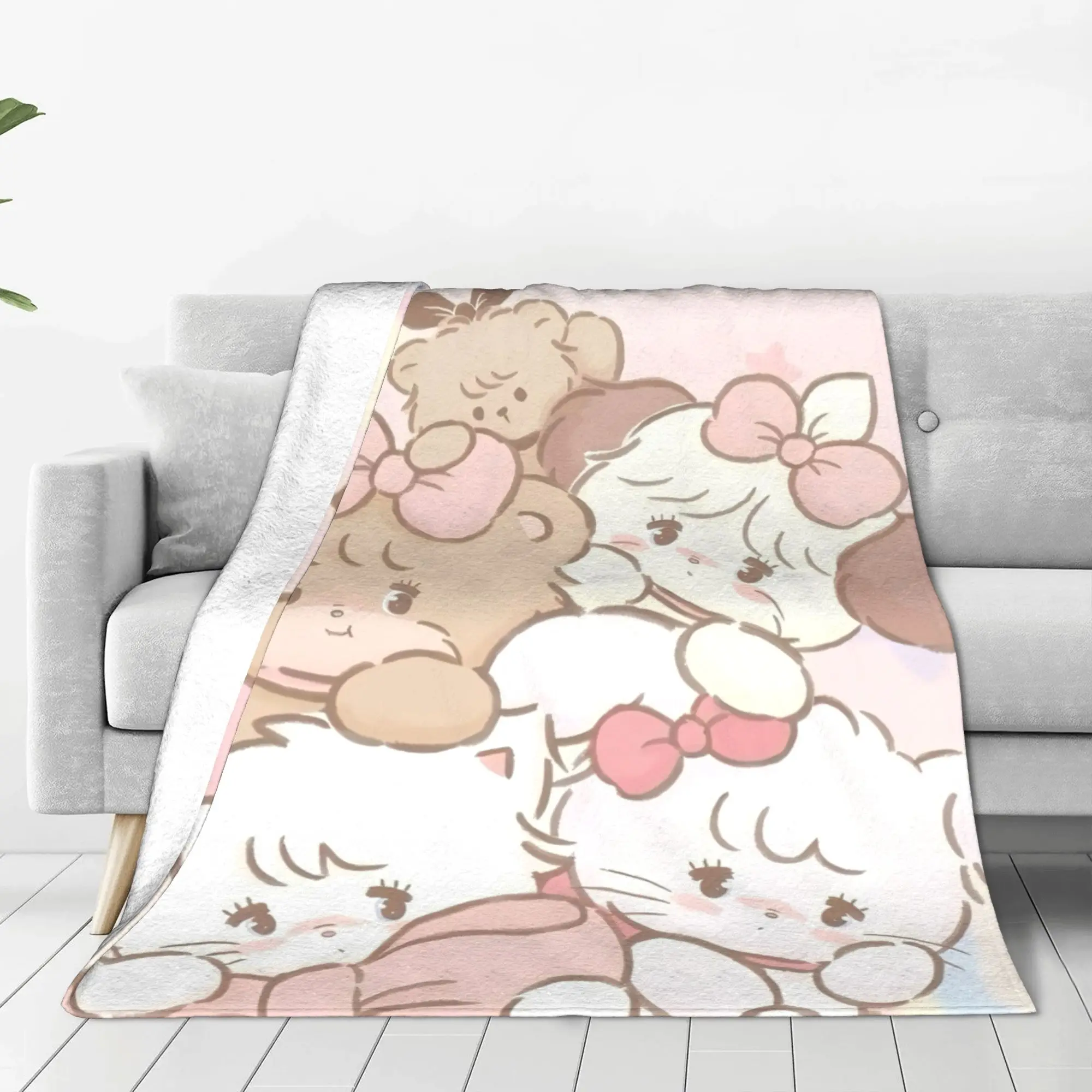 Mikko Blanket All Season Mikko  Breathable Thin Throw Blankets For home Couch Plush Thin Quilt
