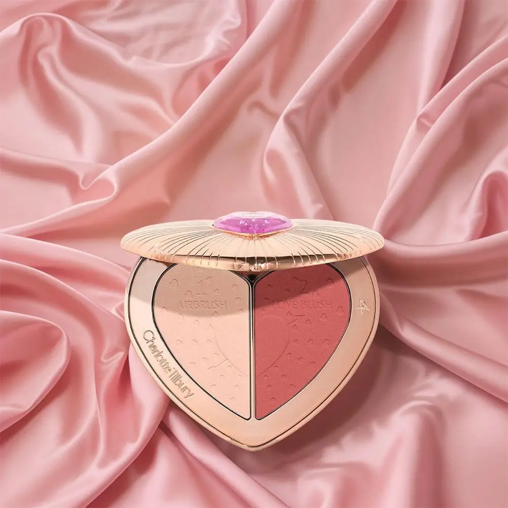 Airy Velvet Blush - Soft-Matte Long-Lasting Powder Flawless Brightening Powder Matte Finish Locks Setting Natural Face Cosmetics