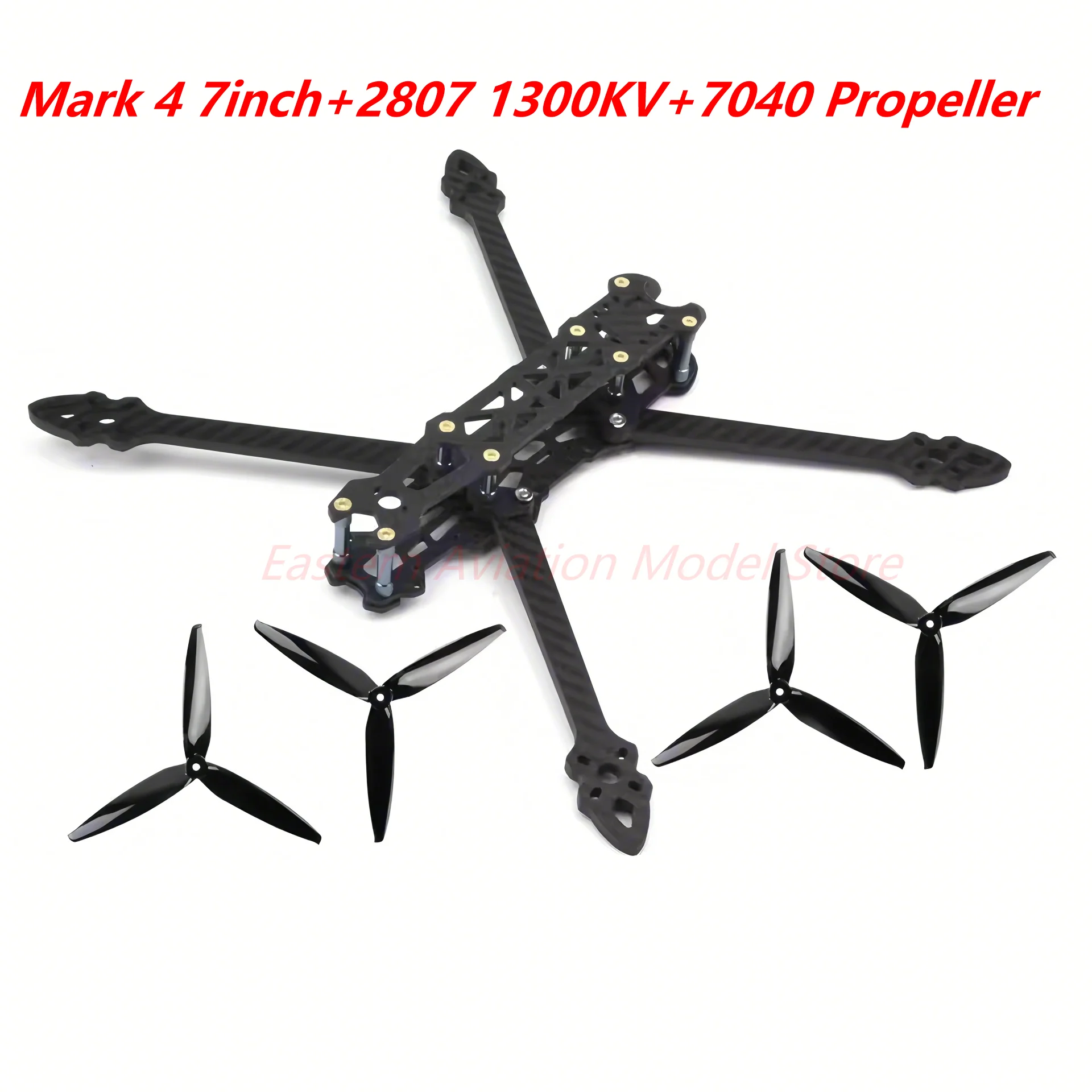 Mark 4 7inch 295mm 2807 1300KV Brushless Motor 7040 Propeller for Mark4 FPV Racing Drone Quadcopter Freestyle Frame Kit
