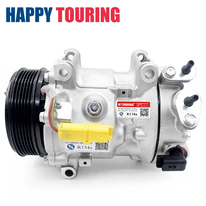 

SD7C16 Air AC Compressor for PEUGEOT 308 508 5008 407 / CITROEN DS4 DS5 9671451180 9671451380 9684139980 6453ZE 6453ZS 6453ZF