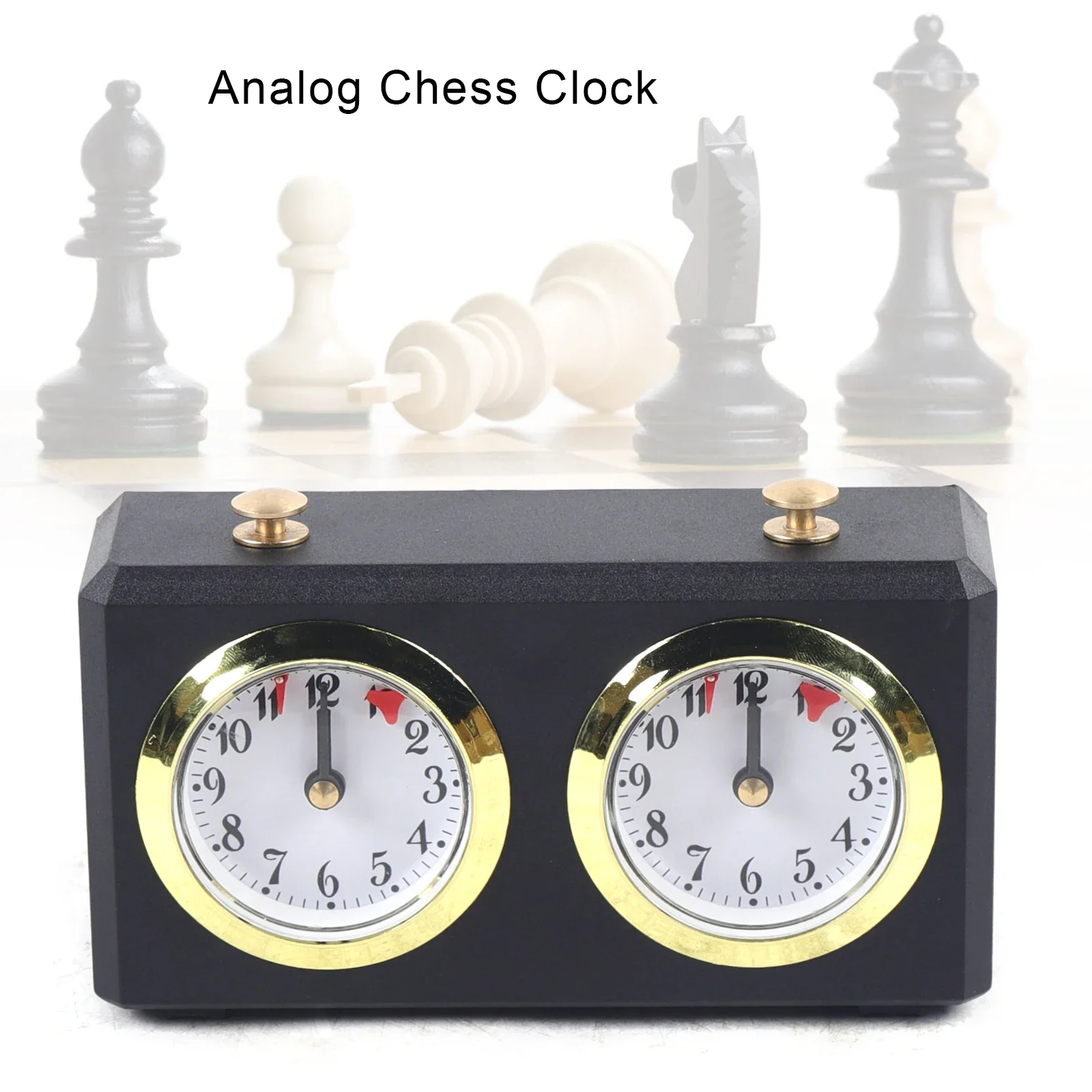 New International Chess Clock Timer Professional Game Timer Count  Count Down Mechanical Analog Chess Clock Table Timer Set