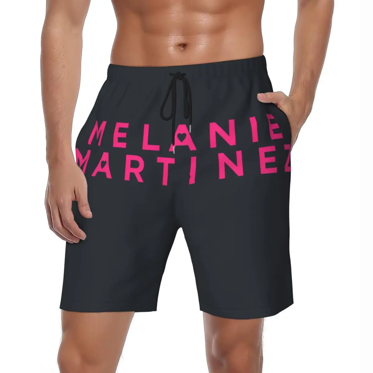 

Мужские шорты для спортзала Melanies Martinez, модные пляжные плавки, американская певица, быстросохнущие спортивные шорты для серфинга, пляжные шорты большого размера высокого качества