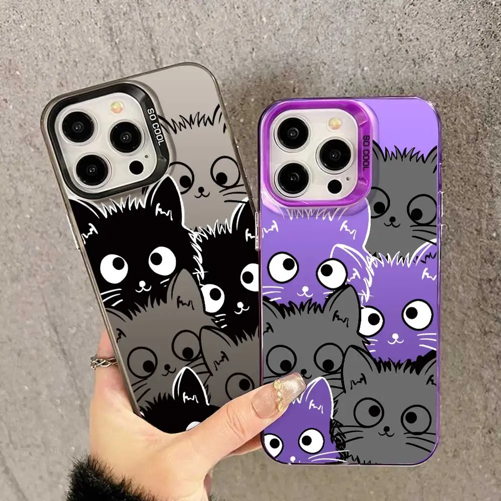 Case For Tecno Spark Go 2024 2023 2022 2020 2021 Spark 6 Go 20C 20 Pro Plus 8C 9 10C 10 Pro KE5 Silver IMD Phone Cover Casing