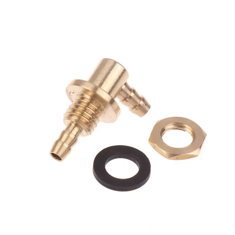 1 шт., медный масляный ниппель для топлива, впускной выпуск, масляная насадка, наполнитель для радиоуправляемой модели танка, аксессуары «сделай сам»