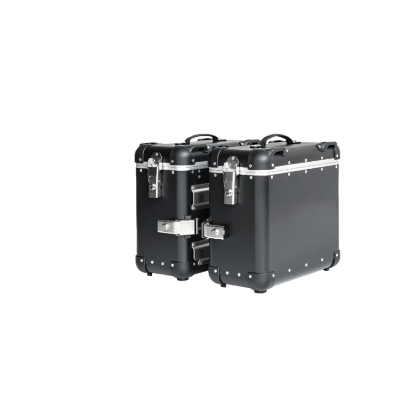 

Универсальный водонепроницаемый кофр для мотоцикла из алюминиевого сплава, 37 л, для верхнего и заднего багажника, сверхпрочный, для хранения вещей