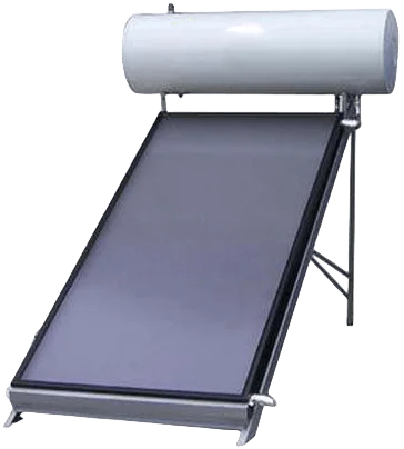

JRQ-01 Compact 100L Flat Plate Solar Water Heater 2 Collectors Aluminium Alloy Copper Pipe 66-72 Hours Heat Preservation