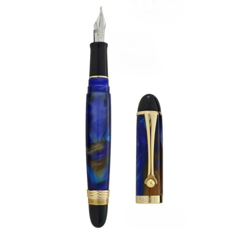 FULIN 353 Resin Fountain Pen Long Knife Elastic No.6 Nib Calligraphy Ink Pen,PK Asvine P20 Ink Converter Elegant Business Gift