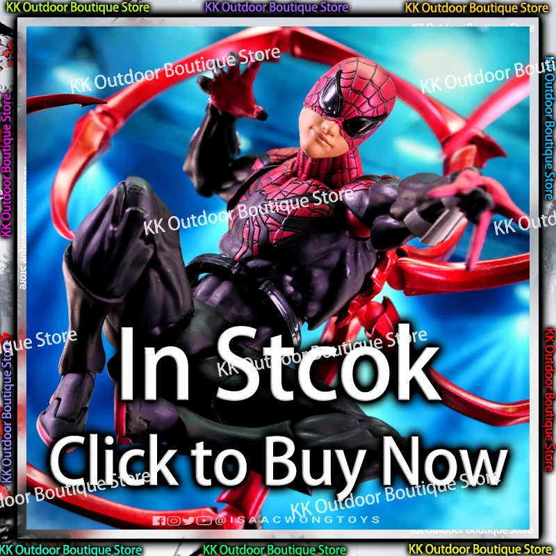 

In Stock Mess Toys Superior Spider Man Ultimate Neighbor Peter Parker Messtoys Spiderman Anime Action Figure Model Gifts Toys
