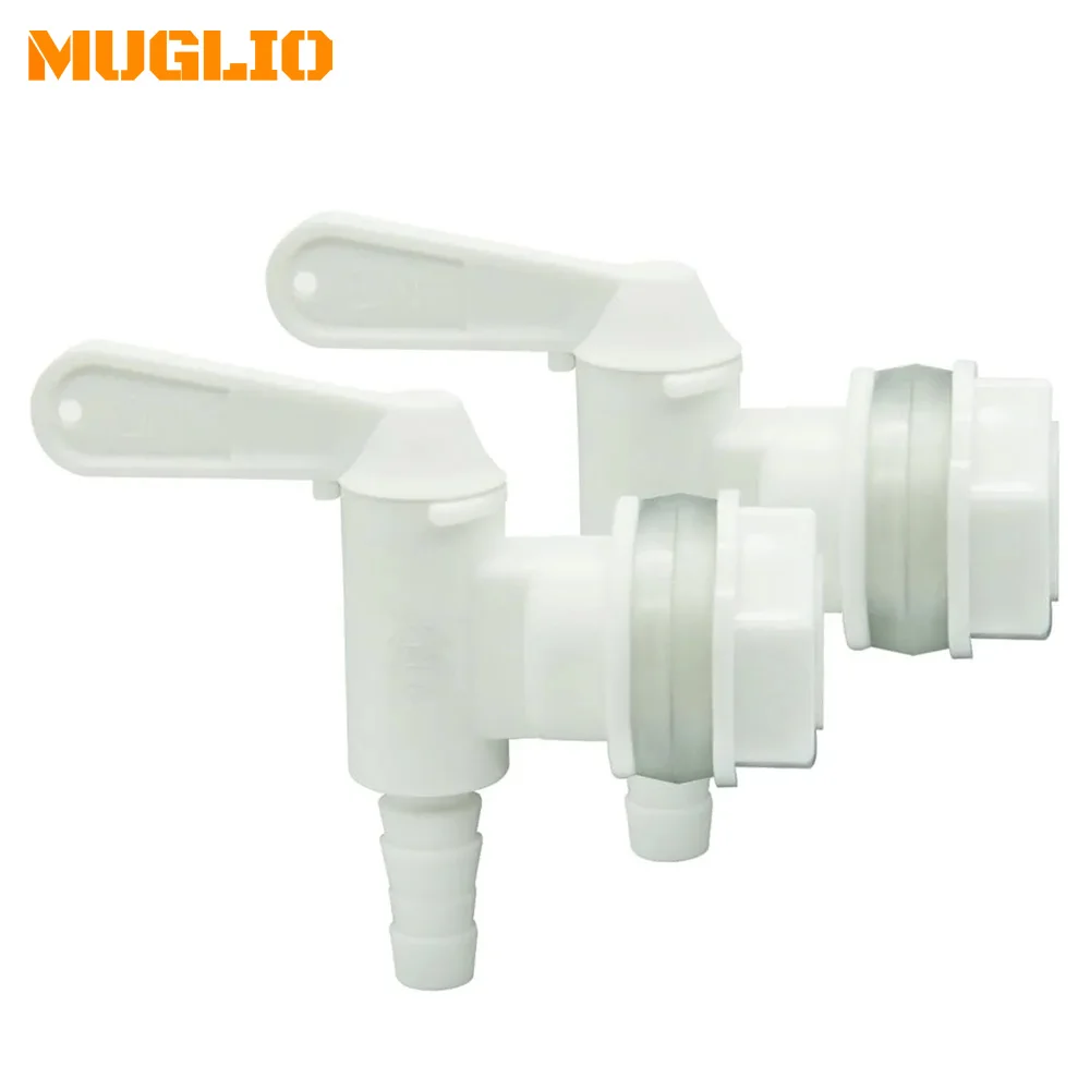 MUGLIO BRAND 2 PACK Bottling Bucket Plastic Spigot, Replacement Spigot for Beer or Soda Homebrewing