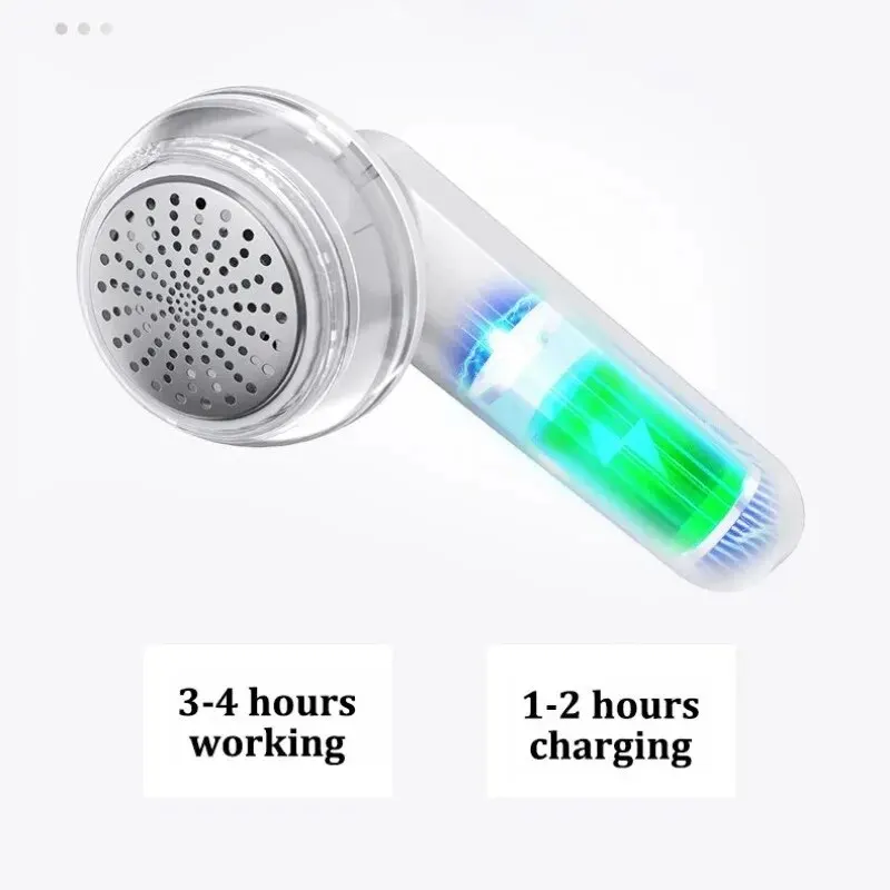 Electric Hairball Trimmer Clothes Automatic Hairball Removal Shaving Six Knife Heads Usb Charging Home Portable Home Lint Remove image 4