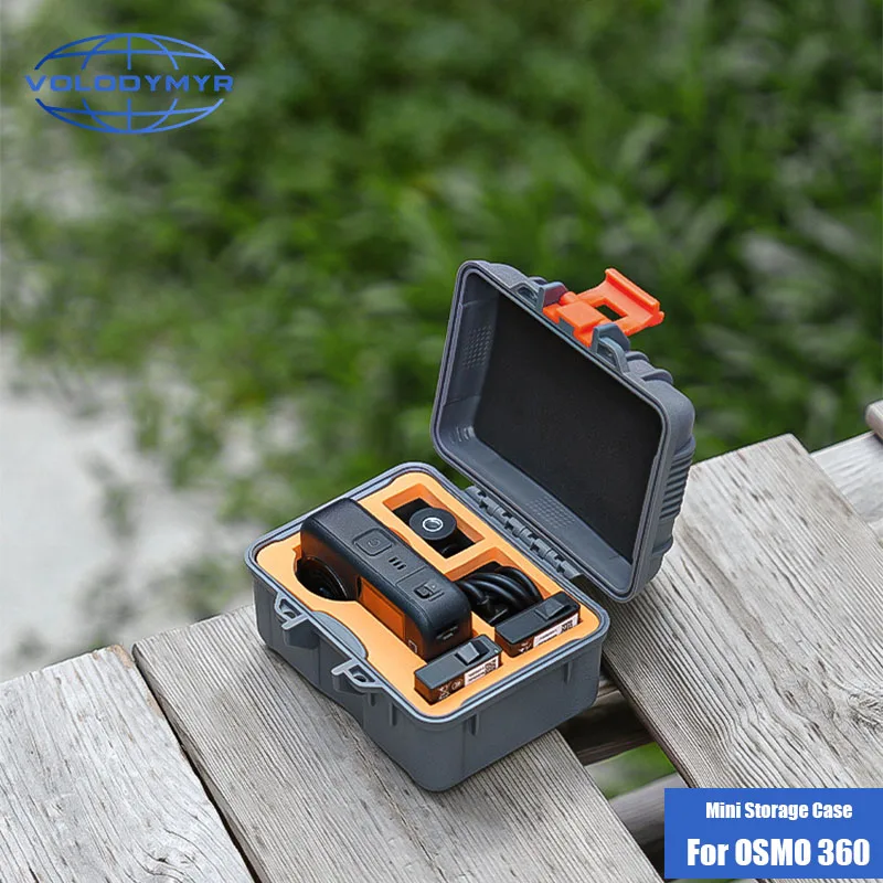 VOLODYMYR for DJI OSMO 360 Mini Suitcase Panoramic Camera Anti Drop and Pressure Resistant Safety Protection Storage Box Outdoor