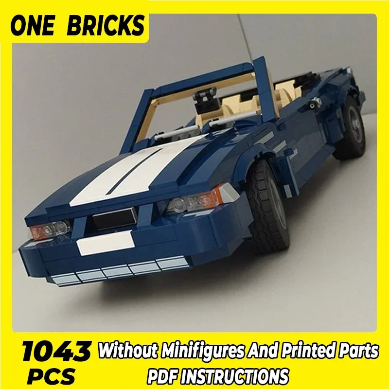 Moc Building Blocks Supercar รุ่น Speed Champion 10265 การวิเคราะห์อิฐ DIY ประกอบของเล่นก่อสร้างสําหรับ Childr วันหยุดของขวัญ