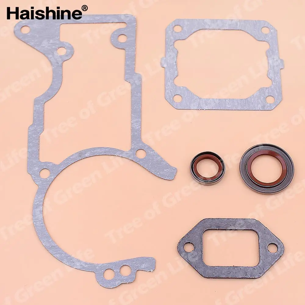 Guarnizione del silenziatore del cilindro del basamento Set paraolio per Stihl MS440 044 MS 440 parti del motore del motore della motosega бензопила