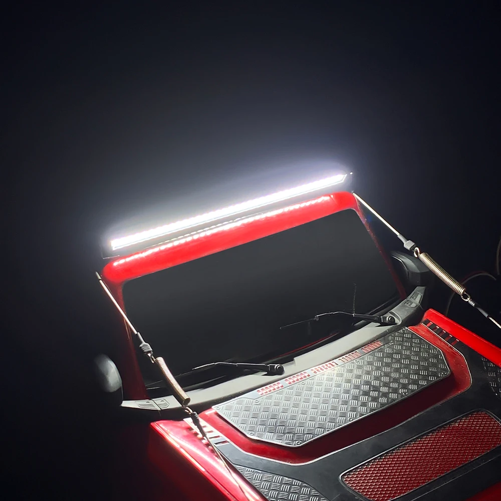 AXSPEED RC Car Roof Light 36LED Light Bar Roof Lamp for 1/10 TRX4 Axial SCX10 RC Rock Crawler Parts