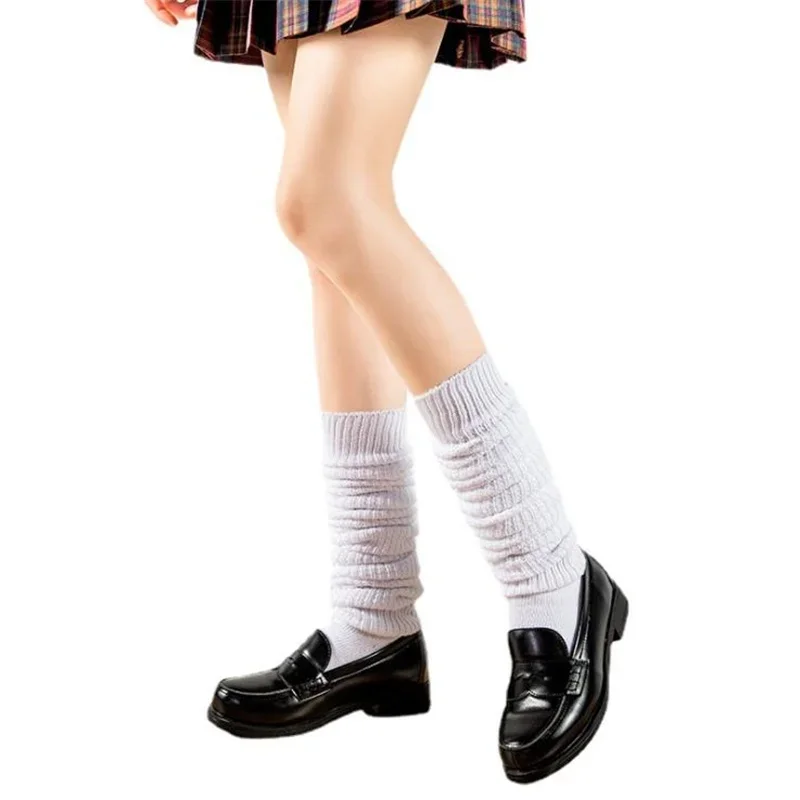 Chaussettes amples pour femmes, Anime JK fille, bottines, bas, chauffe-jambes, bonneterie, uniforme de lycée pour filles, accessoires de Cosplay Lolita