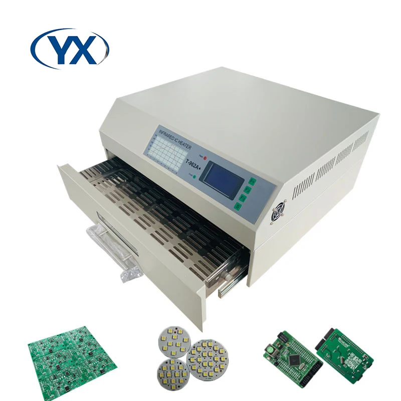 

T962A+ SMT Reflow Oven Large Soldering Welding Machine for Chip Infrared IC Heater Available to Connect PC