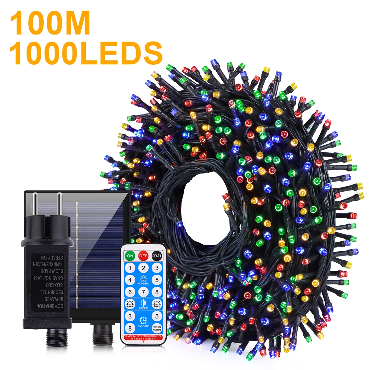 

Outdoor Garden Decor Christmas Tree Fairy Lights 10M-100M Waterproof Holiday Led String Light Birthday Party Wedding Decoration