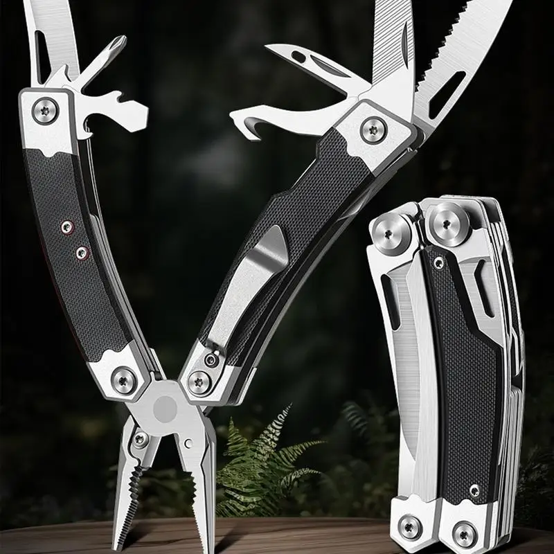 Portable Pocket Multitool Pliers Knife Screwdriver For Outdoor Survival Camping Hunting And Hiking