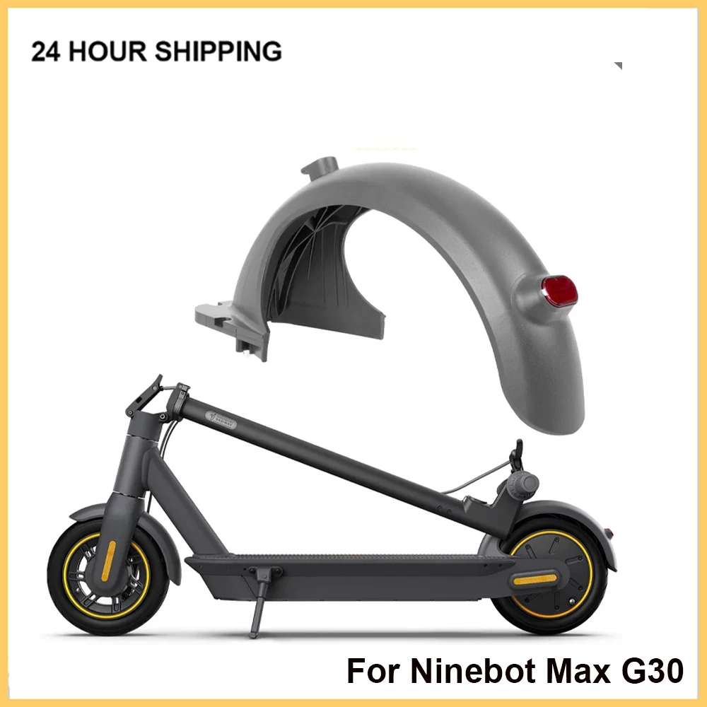 

Original Rear Fender for Segway Ninebot MAX G30 Electric Scooter Water Baffle Guard Wheel Mudguard with Tail Light Sets