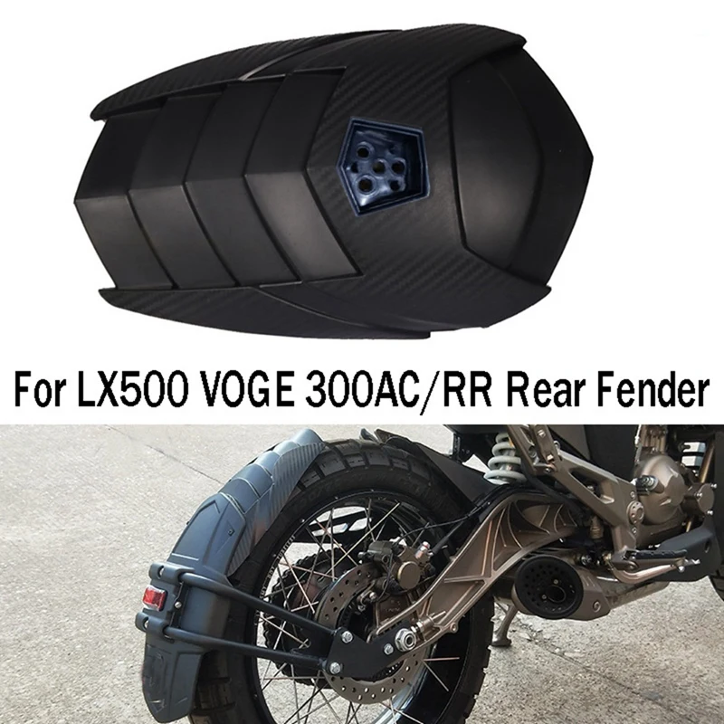 Motorcycle Rear Fender Lengthened Mudguard For LX500 VOGE 300AC/RR Motorcycle Accessories