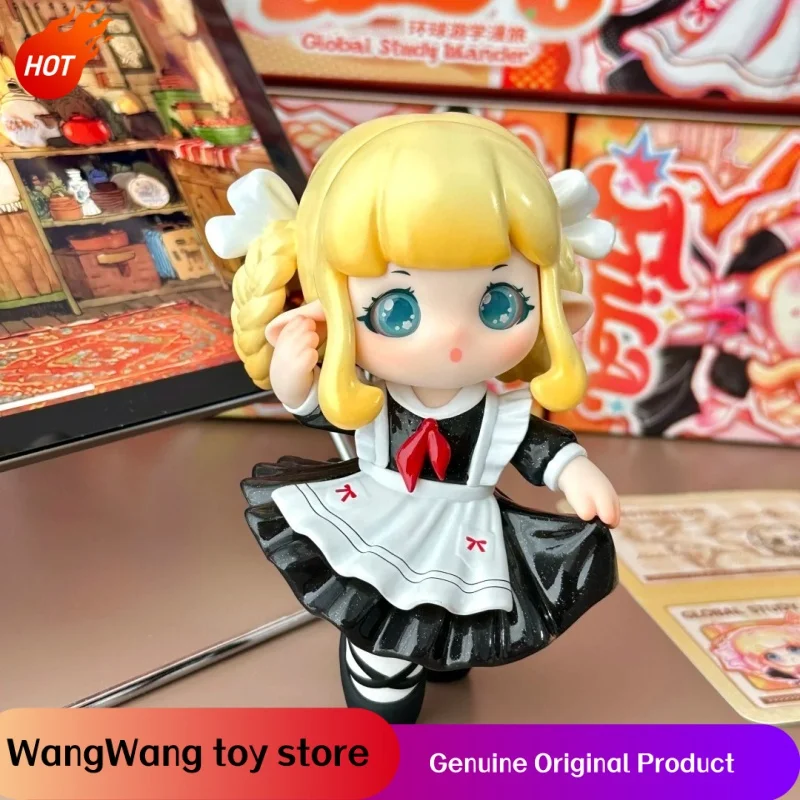 

HOT FIILA Figure Global Study Tour Series Blind Box Graduation Trendy Toy Collectible Ornament Gift For Home Decor Collectors