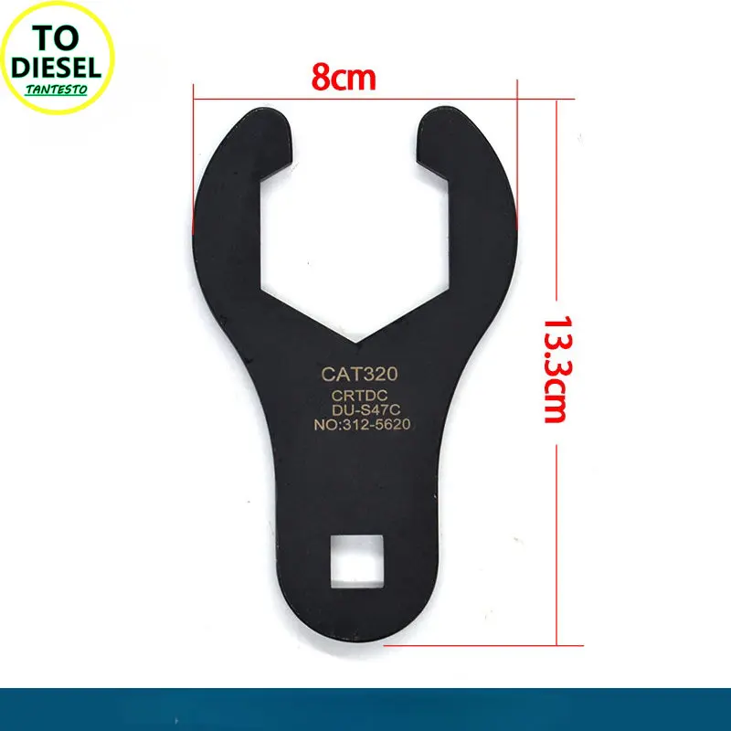 For CAT 320D Pump Solenoid Valve Removal Puller Wrench Repair Tool