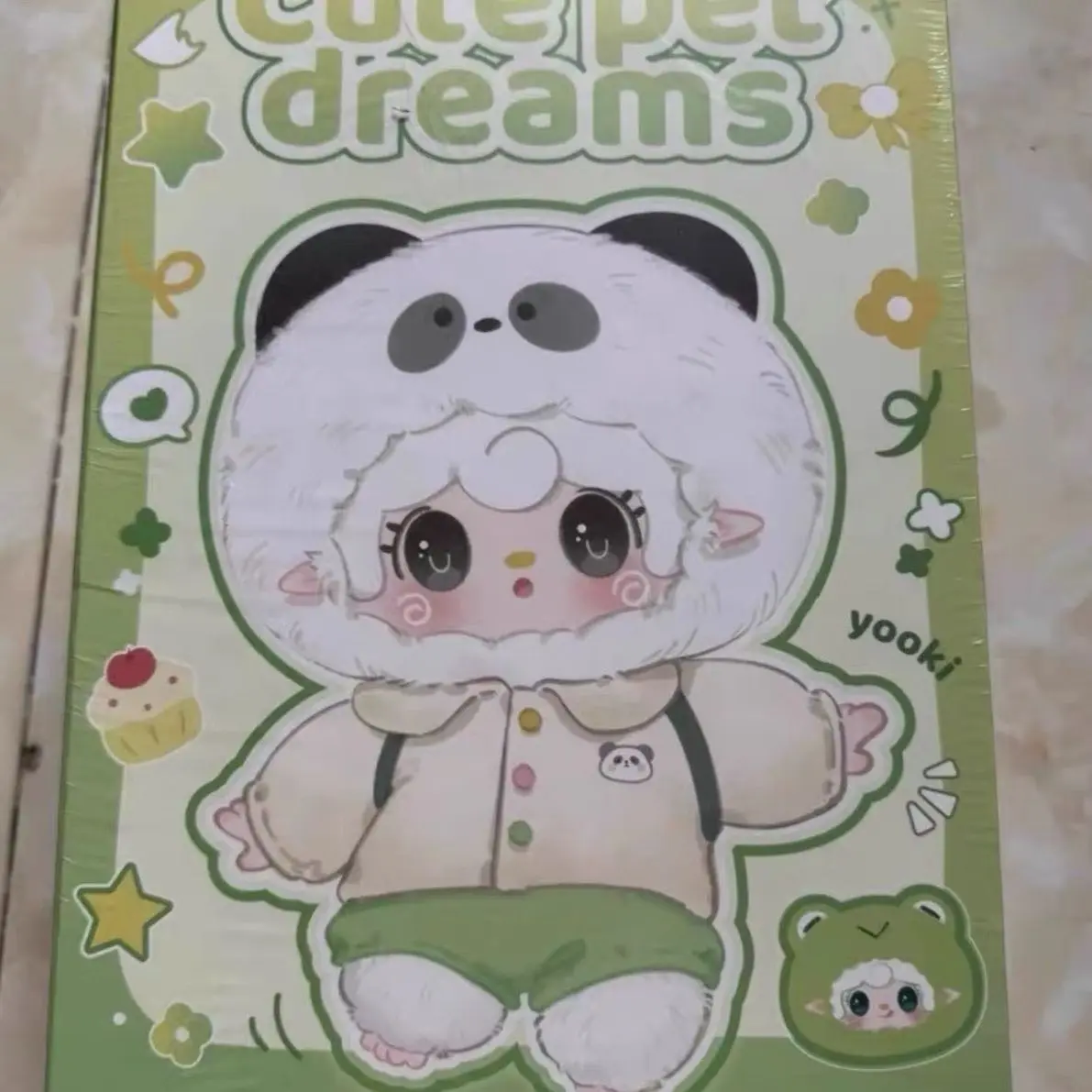 

Yooki Genuine 400% Cute Pet Dreams Series Vinyl Blind Box Trendy Play Cartoon Limit Healing Toy Doll Pendant Cute Girl Gift