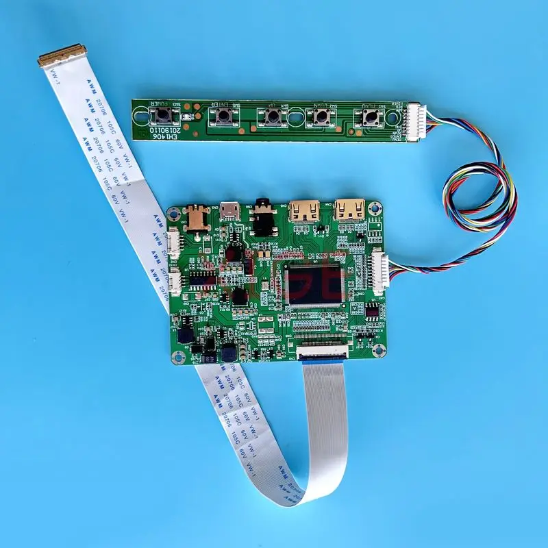 

Контроллер для NV173FHM N173HCE N173HGE, плата драйвера, 17,3 дюйма, совместимый с HDMI, Mini 1920*1080, 30-контактный EDP-разъем, USB, экран для ноутбука Micro