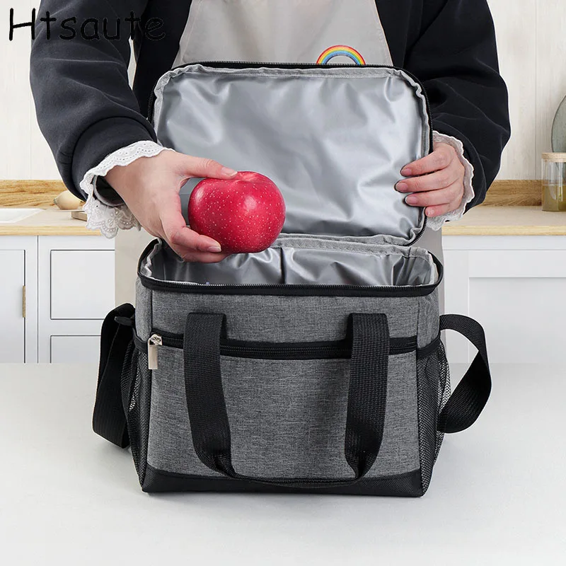 

Large Capacity Camping Picnic Insulated Cooler Bags Cooler Box Travel Lunch Ice Thermal Food Lunch Bag bolsa térmica