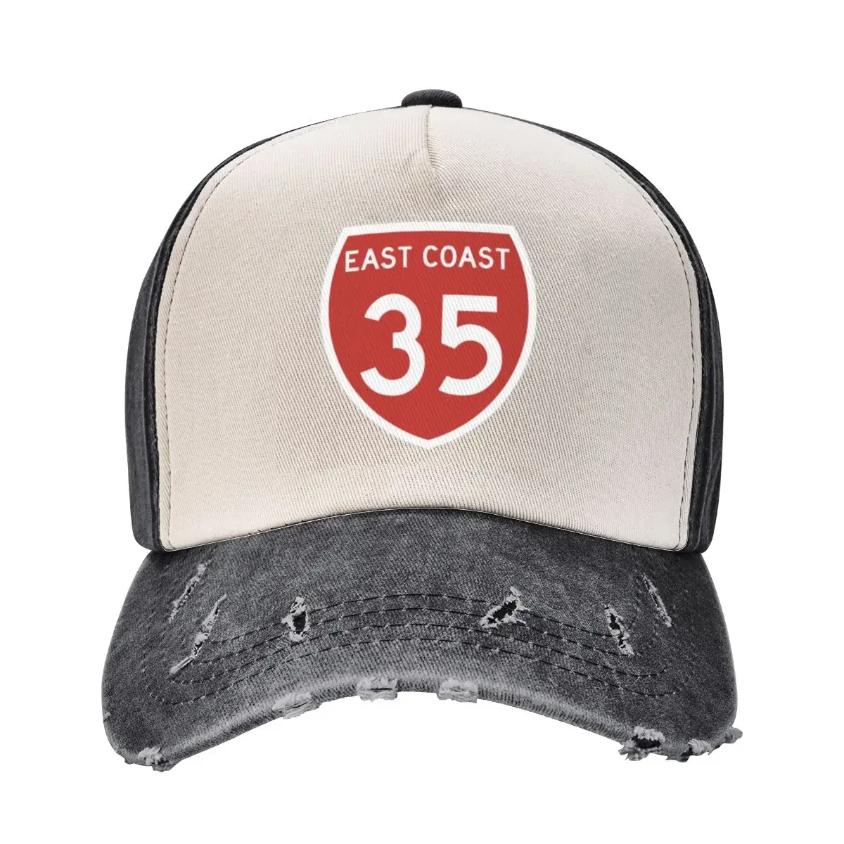 Highway 35, East Coast, New Zealand Baseball Cap Dropshipping fashionable Kids Hat Rugby Men Caps Women's