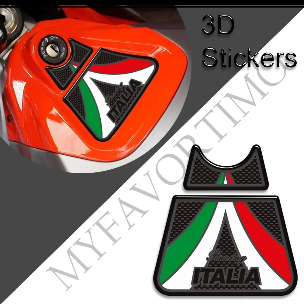 Motorcycle For Aprilia Tuono660 Tuono 660 3D Stickers Decals Gas Fuel Oil Kit Knee Protection Tank Pad Grips2019 2020 2021 2022