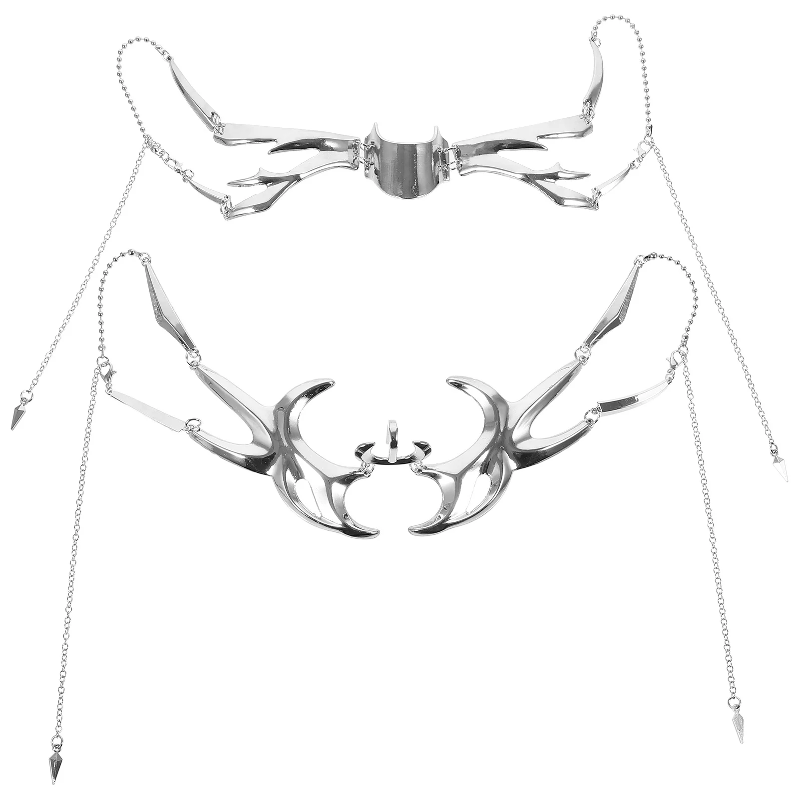 

1 комплект, маска в стиле панк, цинковый сплав, готический маскарадный чехол для лица для Хэллоуина, костюм, вечерние декоративные аксессуары