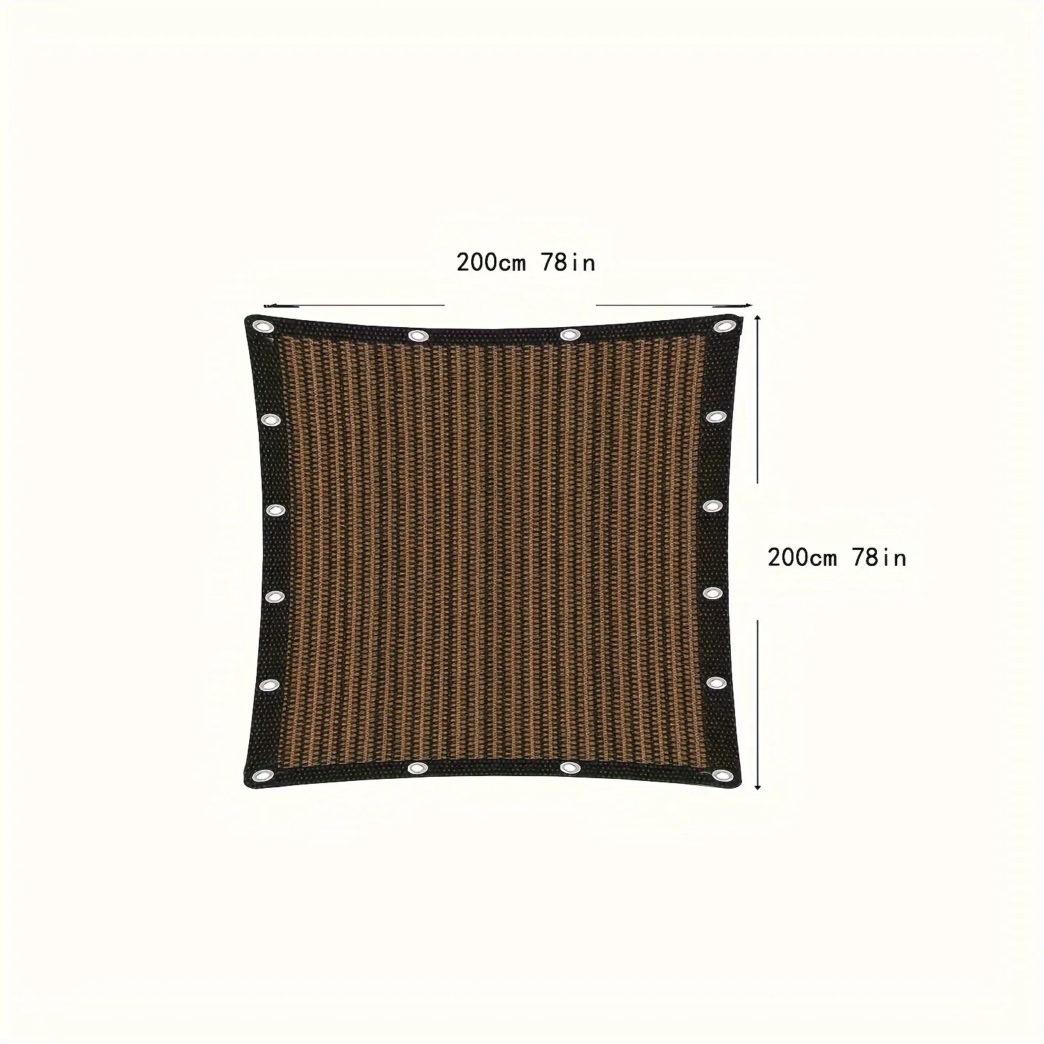 Durable Brown Protection Canopy - Outdoor Sun Shade Net - Multiple Sizes Available for Travel, Picnics, and Pools - AliExpress 18 5 Durable Brown Protection Canopy - Outdoor Sun Shade Net - Multiple Sizes Available for Travel, Picnics, and Pools - AliExpress 18 - Image 5