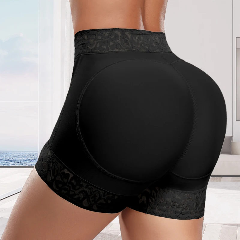 

Корректирующие шорты для подтяжки ягодиц с утягивающим эффектом, кружевным поясом и формирующим эффектом (файя)