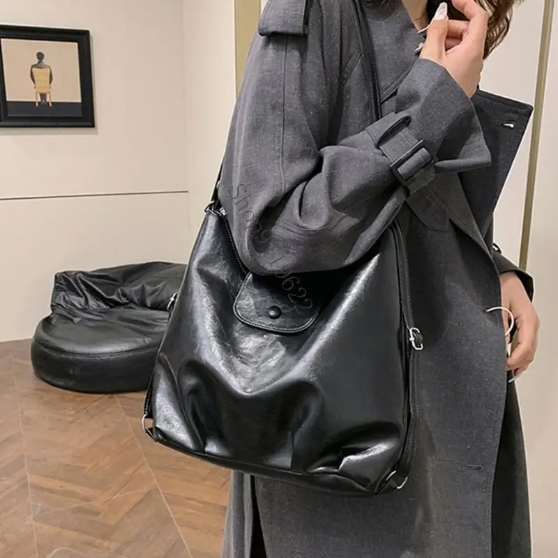 

Unique Ladies Shoulder Bag With Adjustable Strap And Multiple Compartments Backpack For Organized Storage 066F