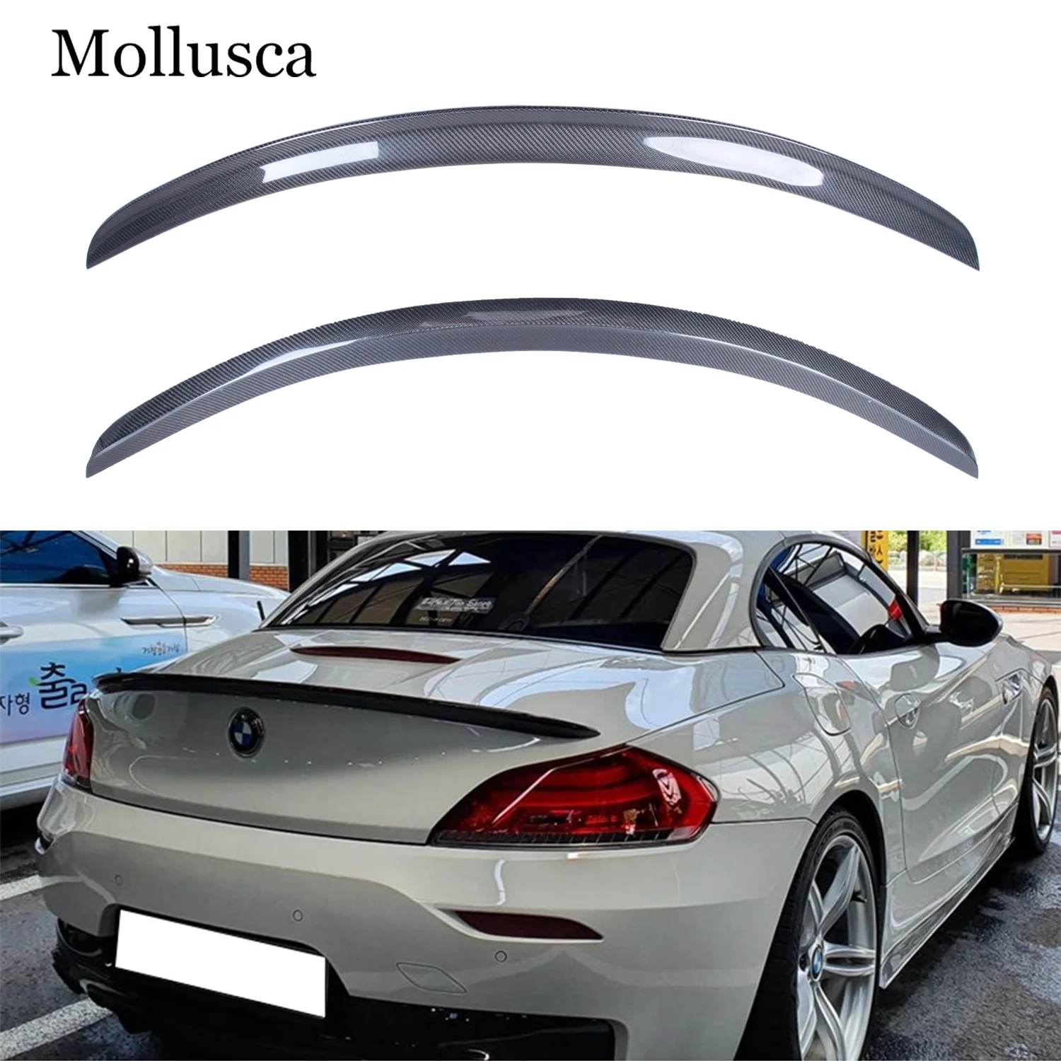 

For BMW Z4 E89 P Style Carbon fiber Rear Spoiler Trunk wing 2009-2016
