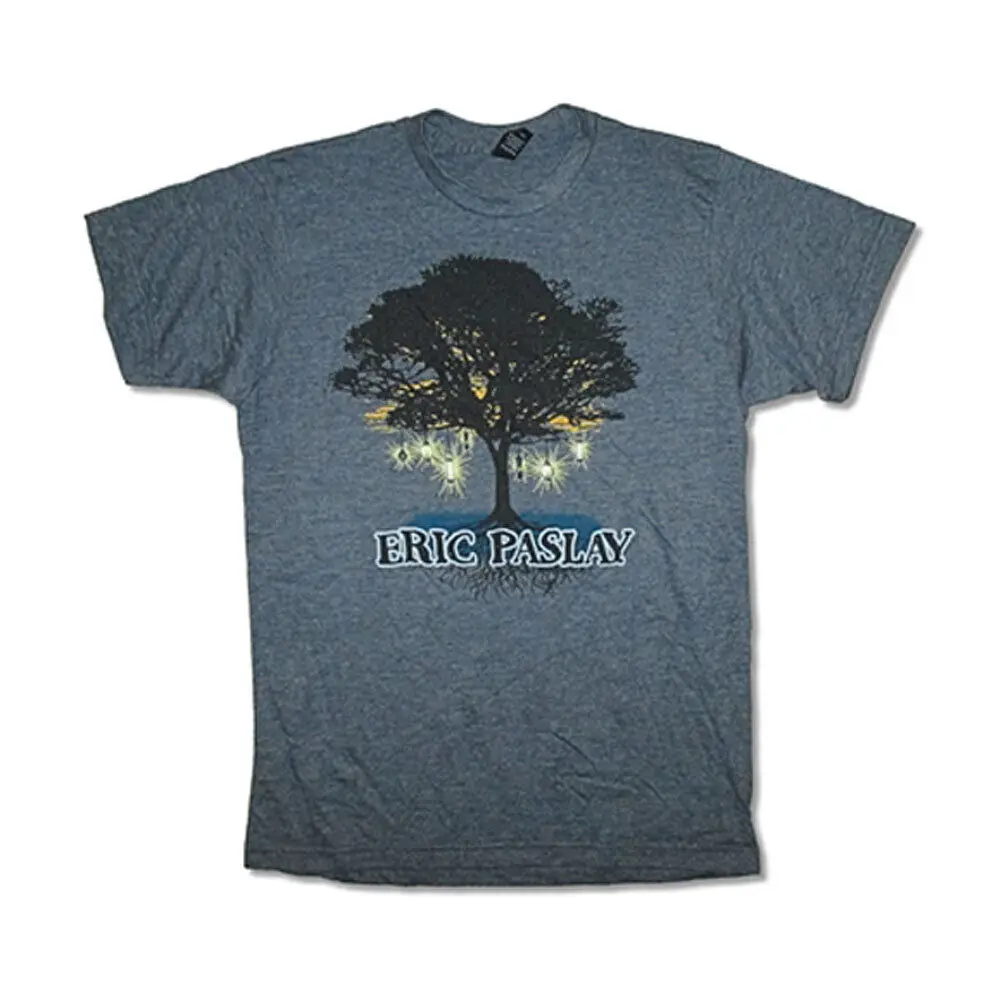 

Men's Eric Paslay Tree Lights T-shirt Small Grey