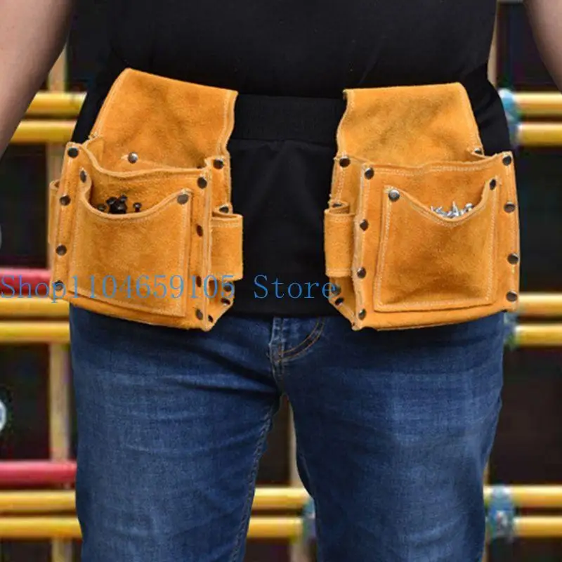 652F elektryka narzędzia do narzędzia skórzana woreczka z torbą na narzędzia do naprawy torebki narzędziowe