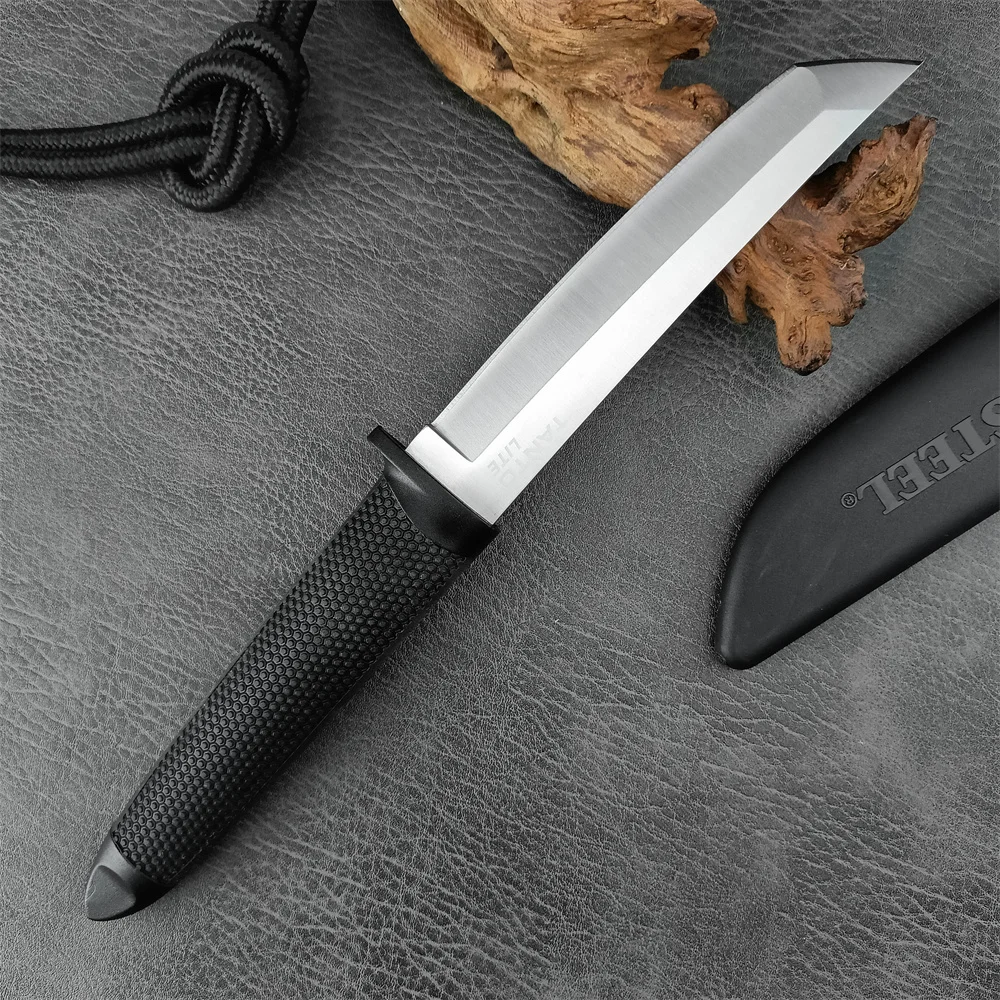 High Quality CD 20TL Katana Fixed Blade Knife 8Cr13Mov Blade Nylon Fiber Handle Outdoor EDC Hunting Survival Camping Tool