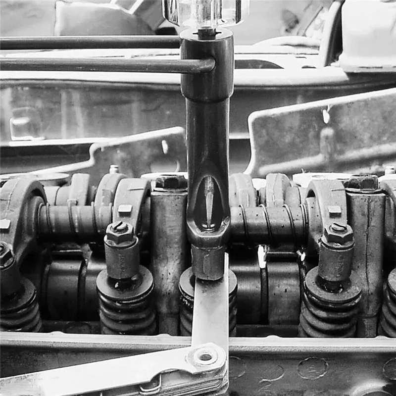 

Лидер продаж-инструмент для регулировки клапана с гайкой для регулировки зазора клапана и инструмент для удаления направляющей притирки клапана, реклама клапана с прорезями