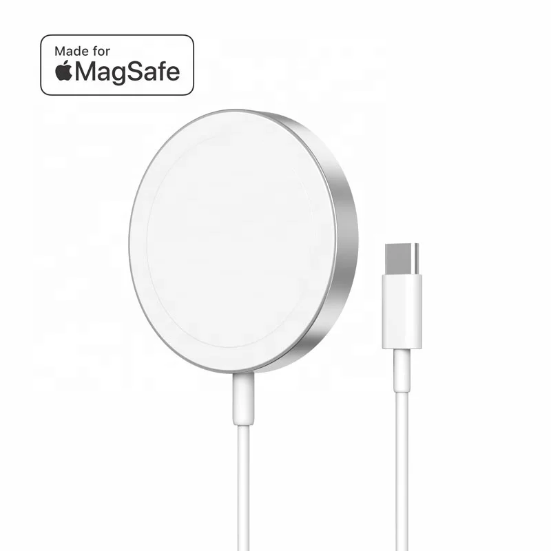 

MFi Charger Certified 15W Wireless Charger for iPhone 13/12 Wireless Charging Pad Magnets