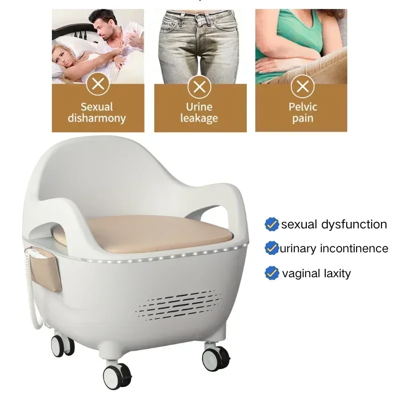 Non-Invasive Magic Pelvic Floor Muscle Repair Chair Electromagnetic Stimulation New Technology for Fitness And Wellness