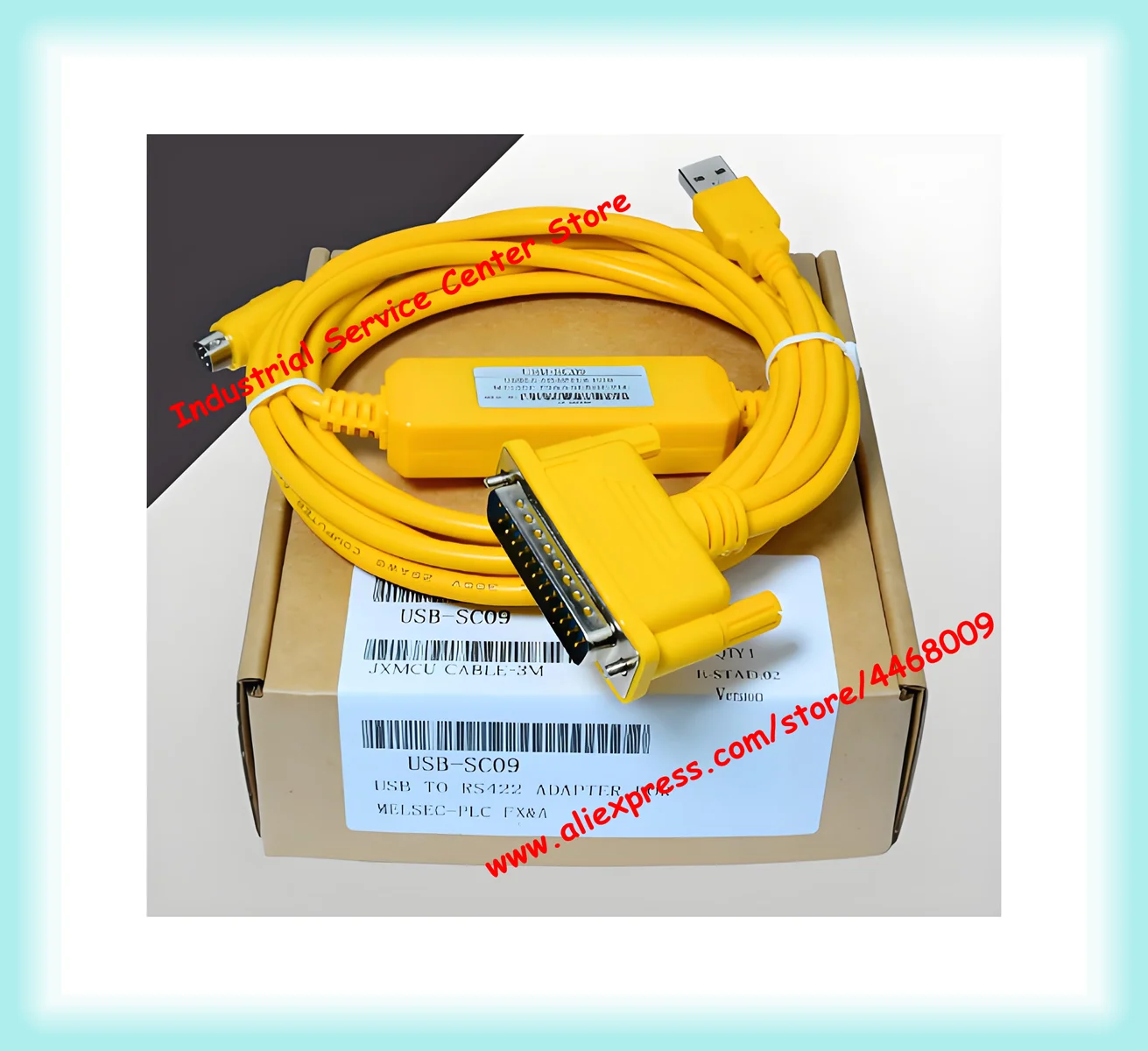 적용 가능한 FX/A 시리즈 PLC 프로그래밍 케이블 데이터 다운로드 프로그래밍 USB-SC09