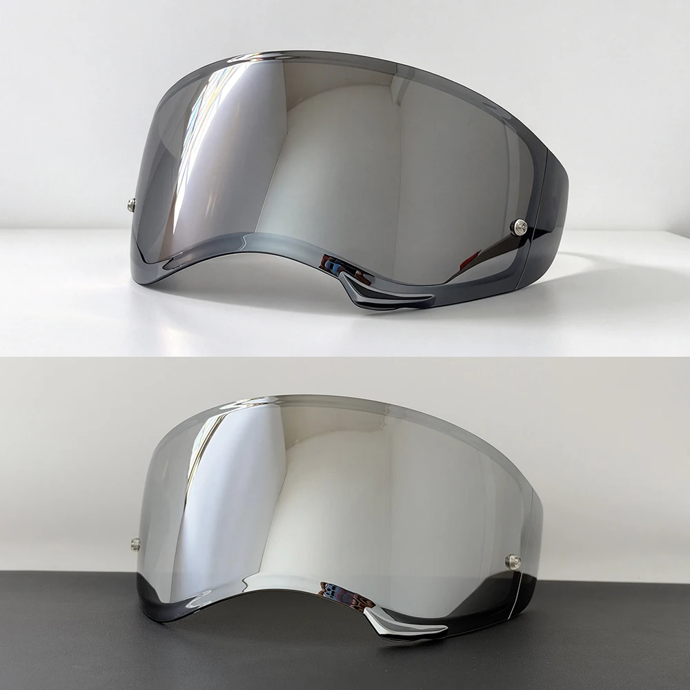 Helmet Visor For OGK Kabuto Geosys Motorcycle Helmet Lens goggles plating silver red Replacement Visor