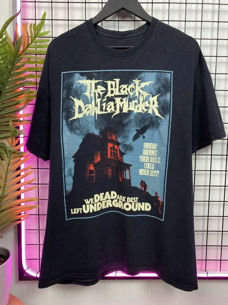 

The Black Dahlia Murder Album Black Short Sleeve Unisex Tshirt Reprint KH11487
