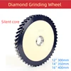 12 ''14'' 16 ''Diamant Silent Core Kali brier fräsen Flach rad CNC Sinter profil 400mm Granit kantens chleif scheibe 1