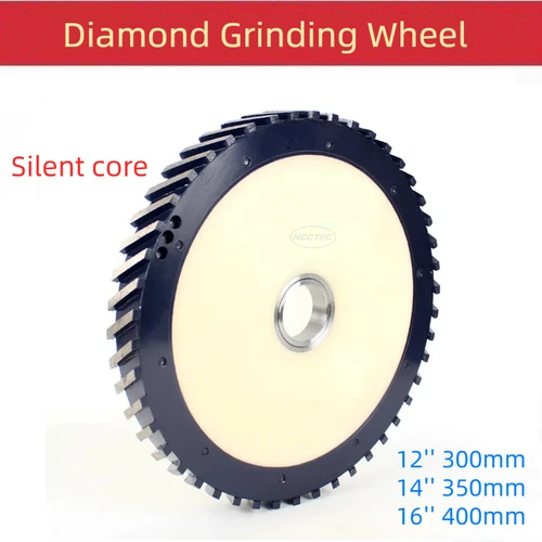 12 ''14'' 16 ''Diamant Silent Core Kali brier fräsen Flach rad CNC Sinter profil 400mm Granit kantens chleif scheibe