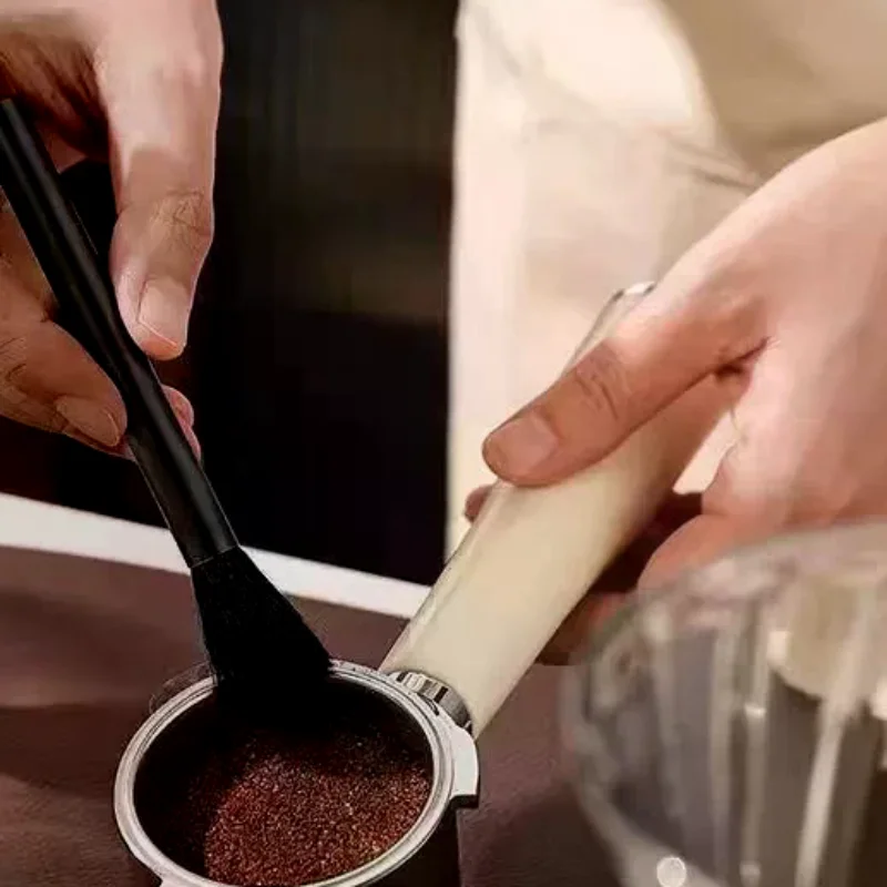 NEW Coffee Bar Counter Cleaning Brush Coffee Grinder Semi-automatic Coffee Machine Coffee Powder Soft Bristle Brush Coffee Tool