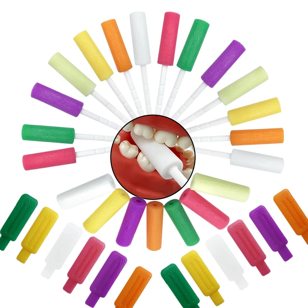 5 Pair Dental Chewies Orthodontic Aligners Fruit Silicone Stick Tooth Chew Orthodontics Invisible Retainer Seater Ortho Material