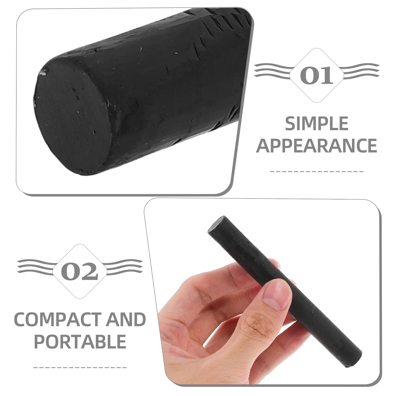 2Pcs Wood Stain Marker Wax for Furniture Scratch Repair Floor Door Table Restoration Natural Finish Blending Repair